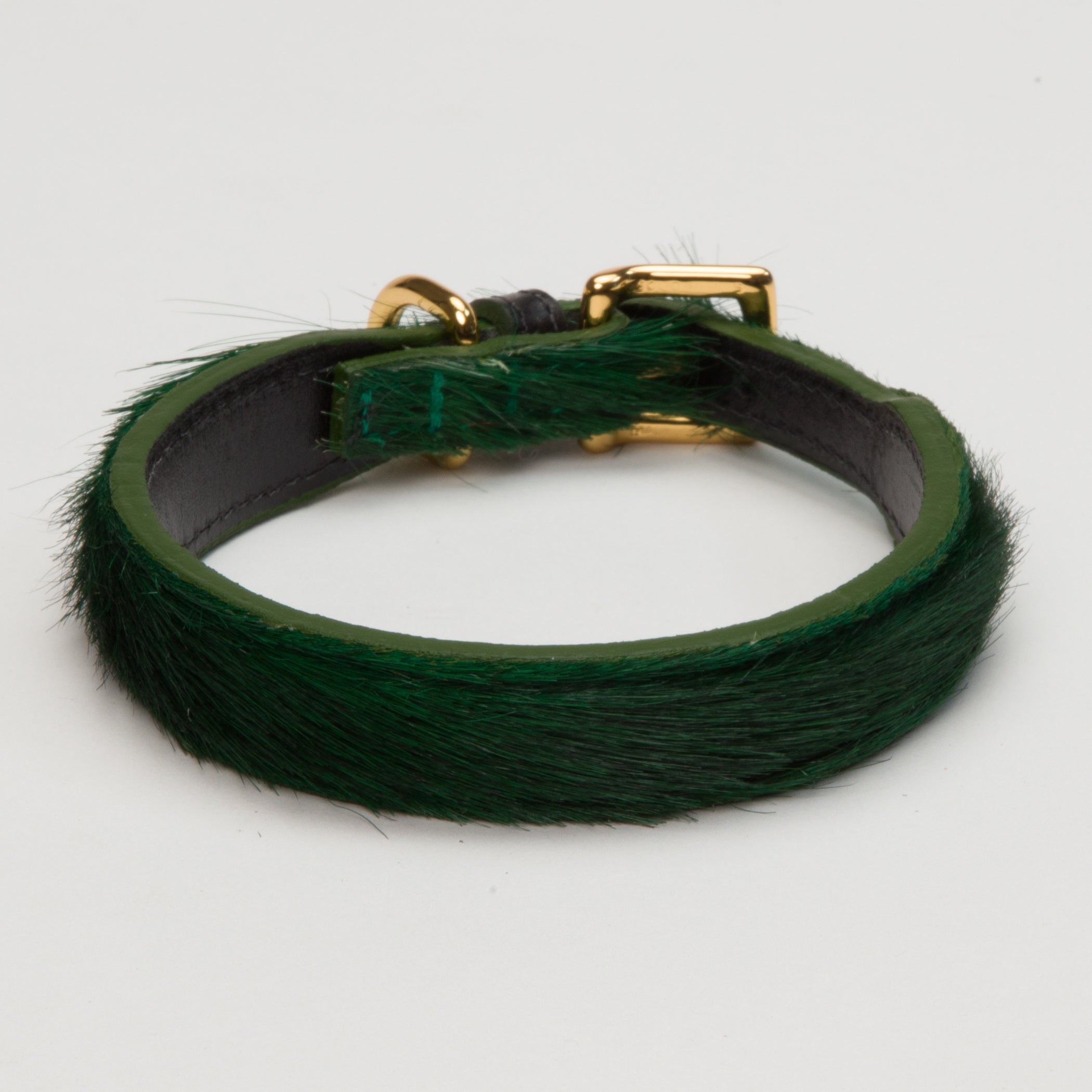 Luxury Racing Green SpringBok Collar for Medium to Large Puppies – SpringBok Leather Collar