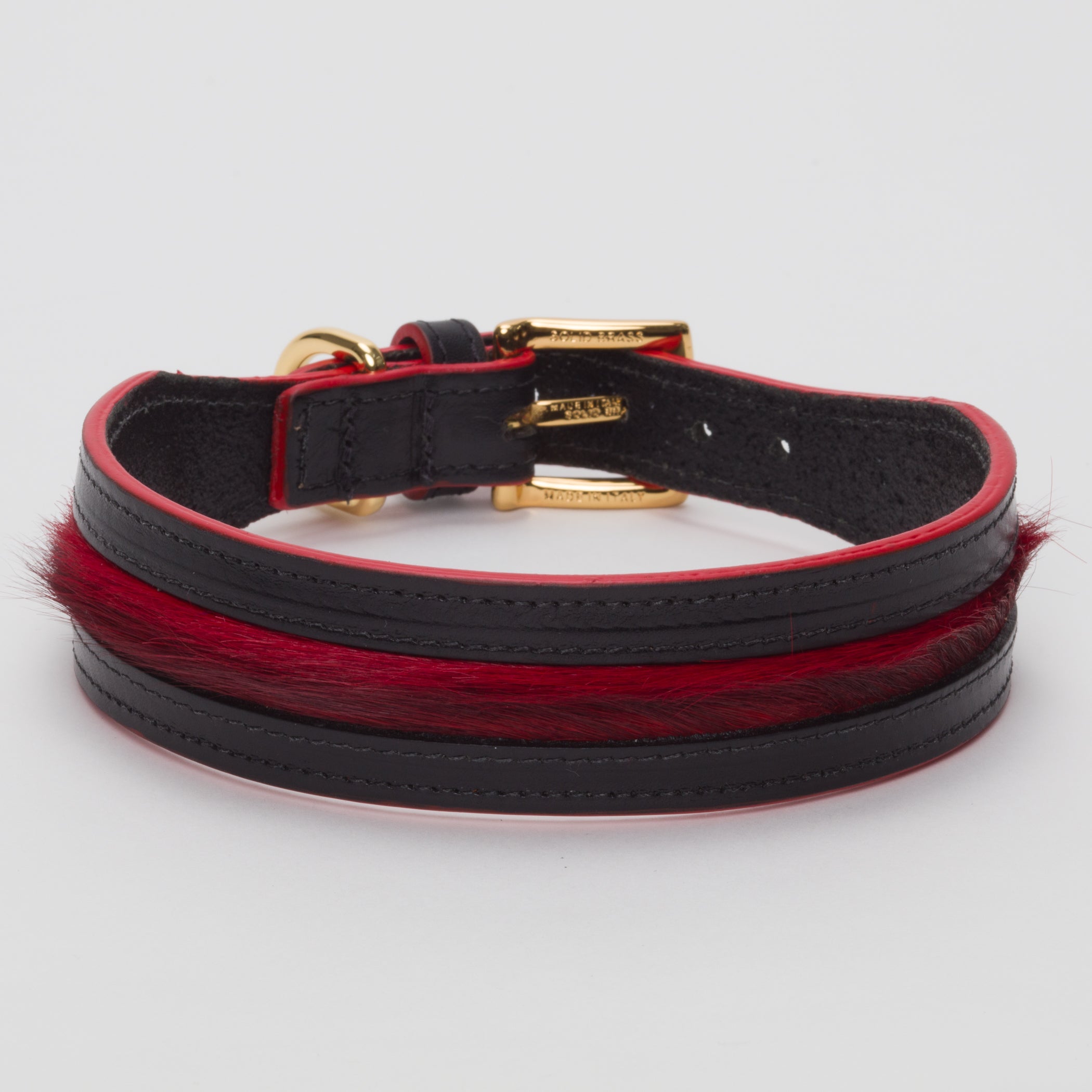 Luxury Blood Red SpringBok Cases In Leather for Medium Dogs – SpringBok Leather Collar