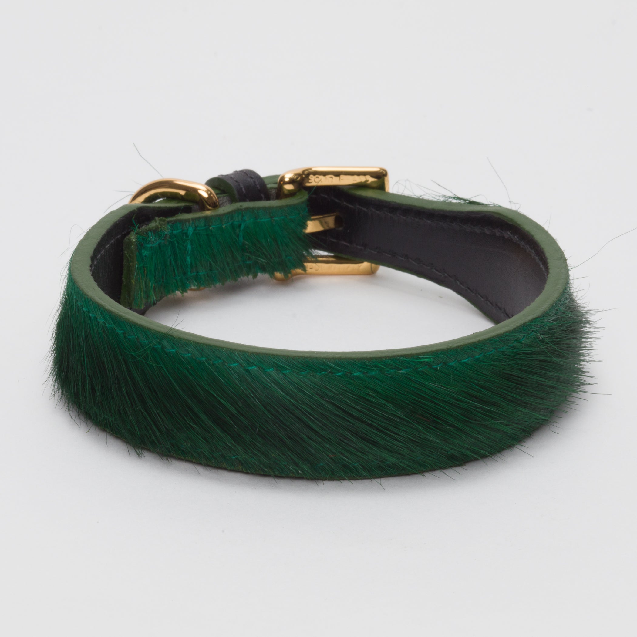 Luxury Blood Red SpringBok Collar for Medium to Large Puppies – SpringBok Leather Collar