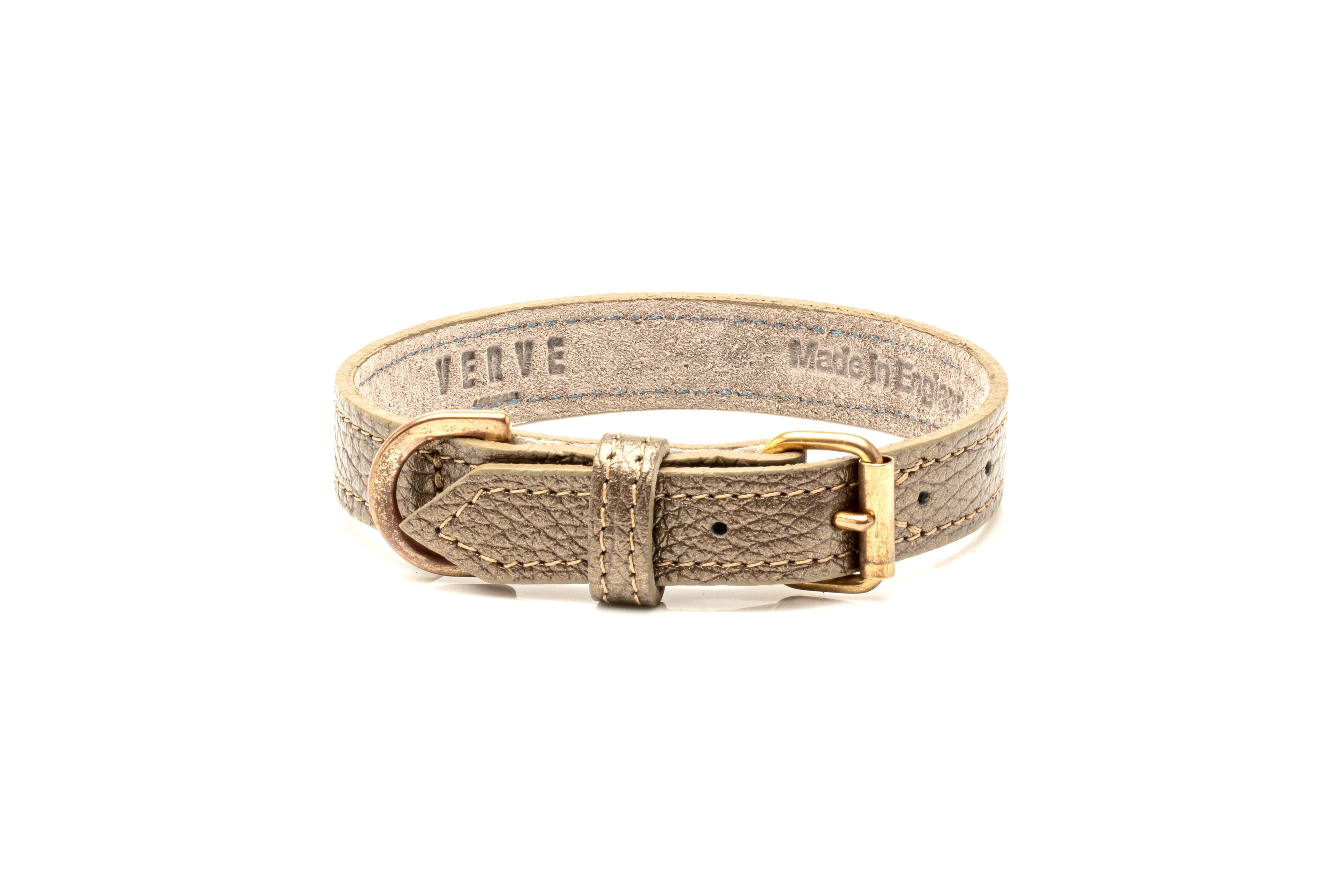 Leather & Suede-Lined Collar for Sensitive Skin