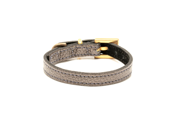 Luxury Leather Puppy Collar – Suede-Lined for Sensitive Skin