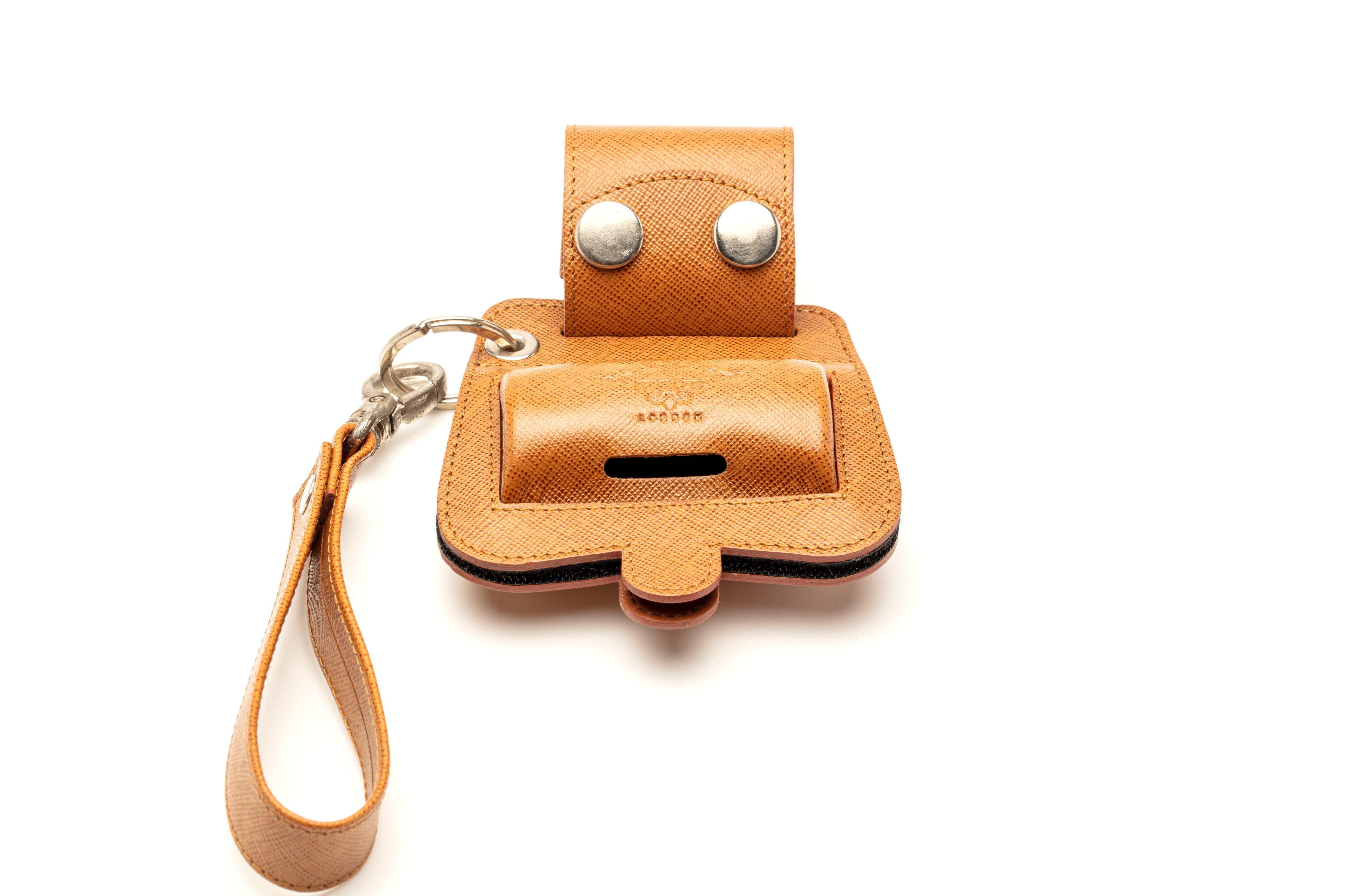 LEATHER POO BAG HOLDER