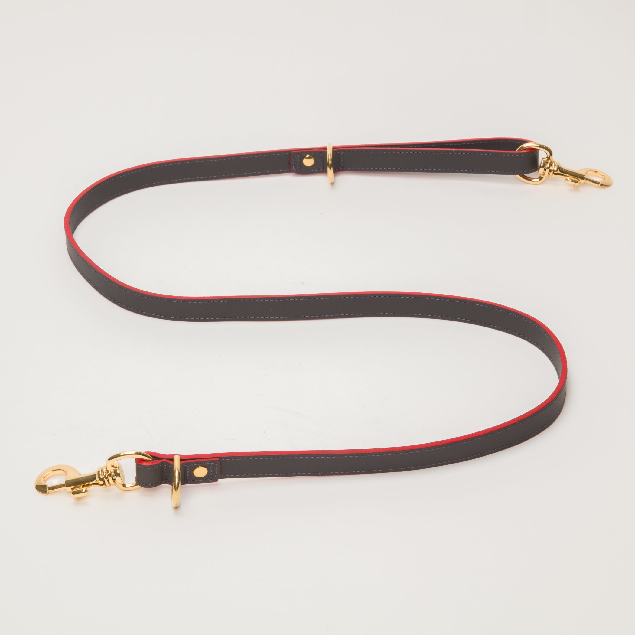 Luxury Leather Dog Lead in Grey – Leather Lead