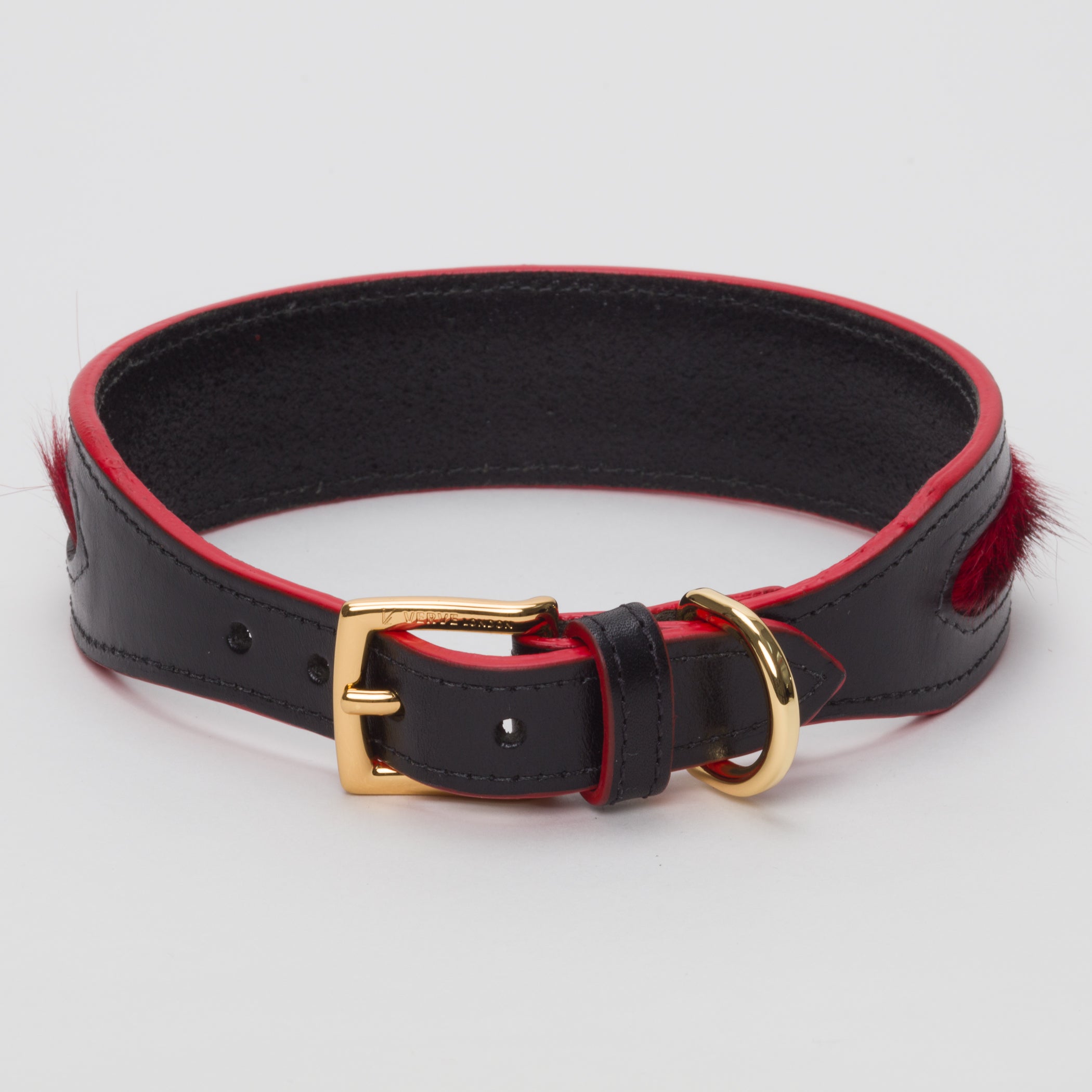 Luxury Blood Red SpringBok Cases In Leather for Medium Dogs – SpringBok Leather Collar