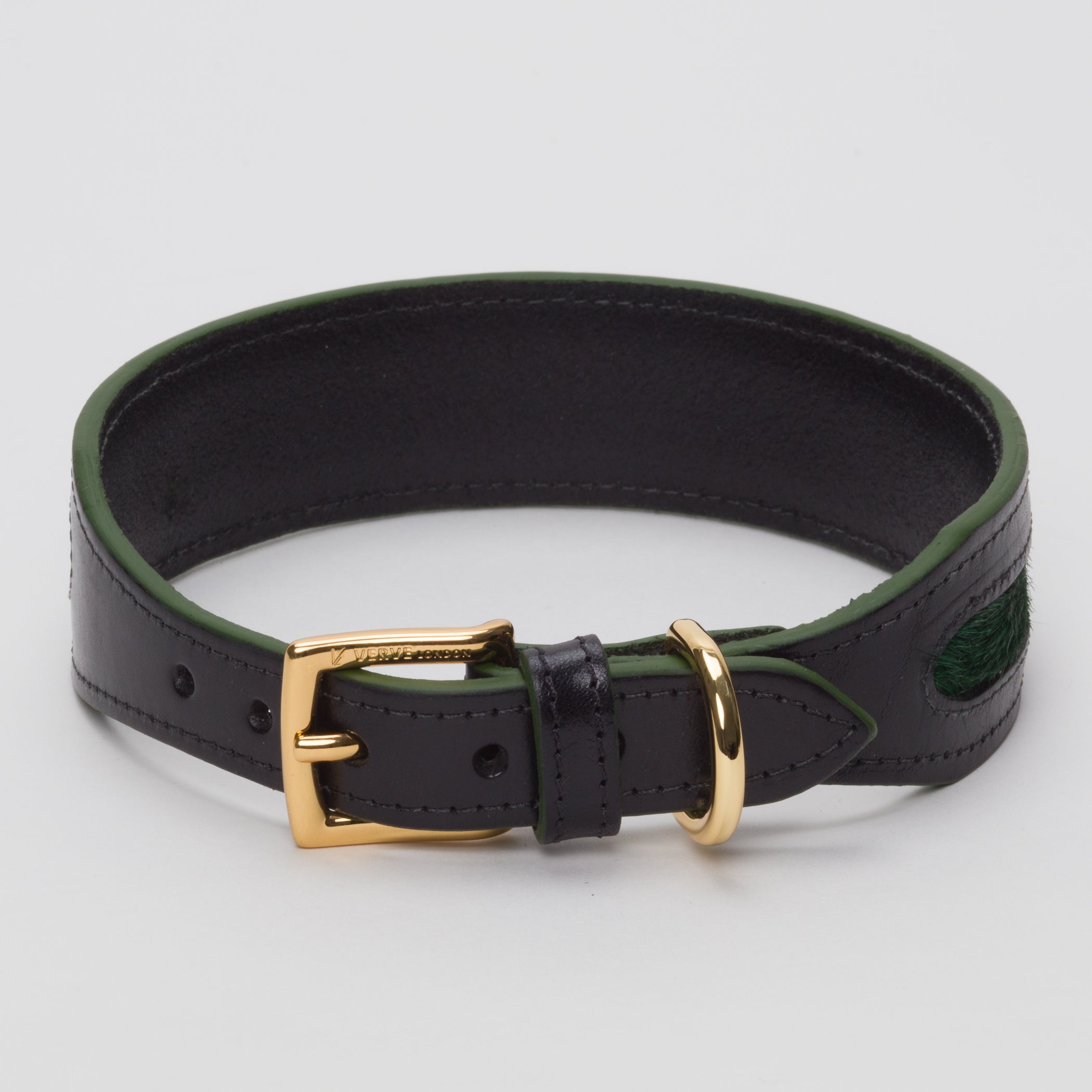 Luxury Racing Green SpringBok Cases In Leather for Medium to XLarge Puppies Dogs – SpringBok Leather Collar