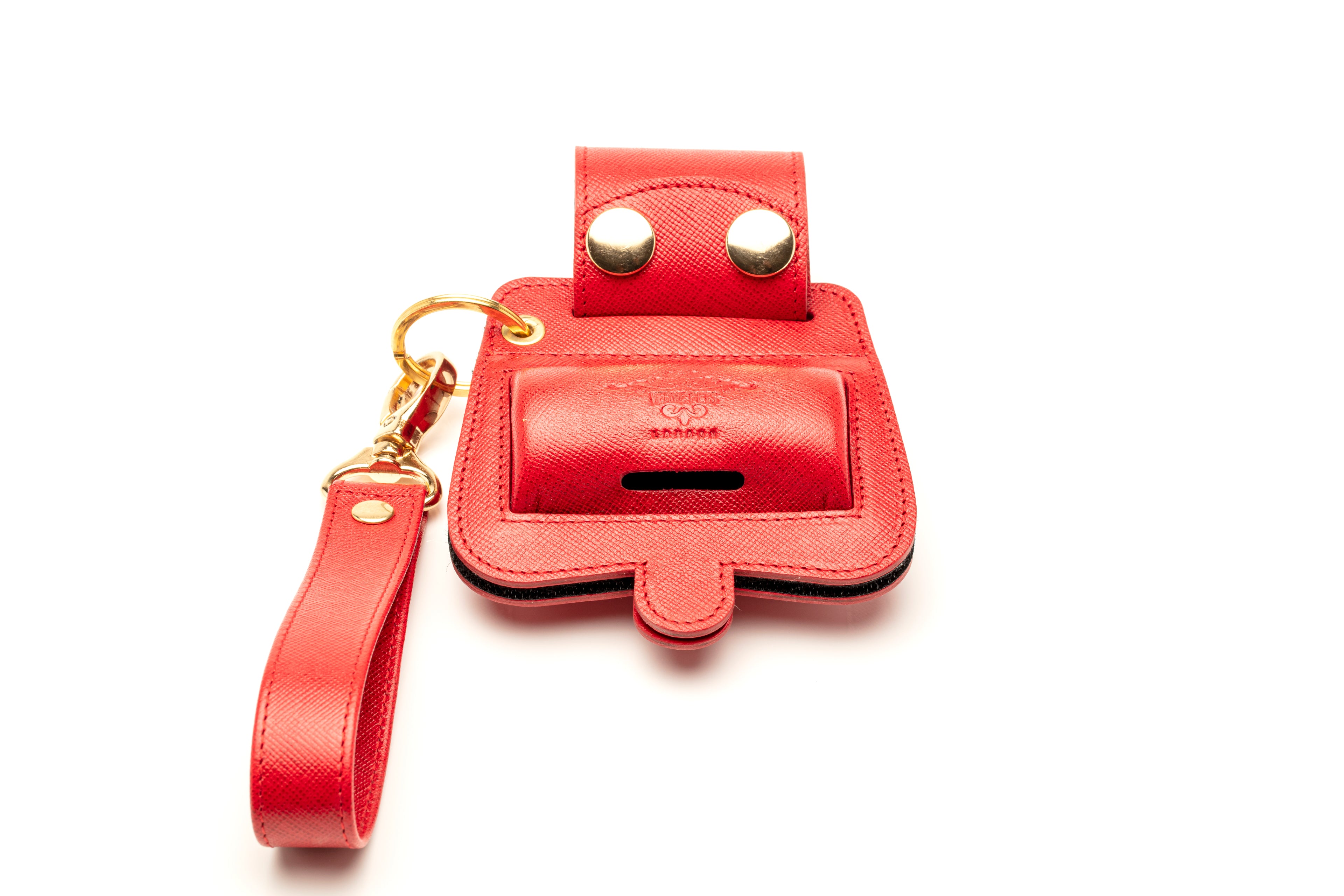 LEATHER POO BAG HOLDER